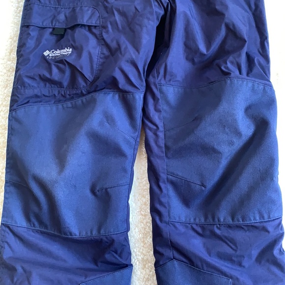 Columbia Snow Pants Youth Size 14/16 Navy Blue Columbia Sportswear Brand Unisex - Picture 9 of 11
